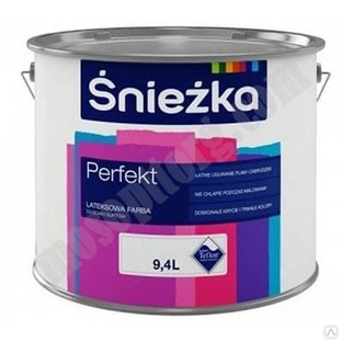Краска для стен и потолков "SNIEZKA PERFEKT" 9 л. латексная (База C) /Sniezka/ С-000085219 