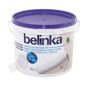 Краска для стен и потолков "BELINKA" ослепительно белая 2 л С-000116944