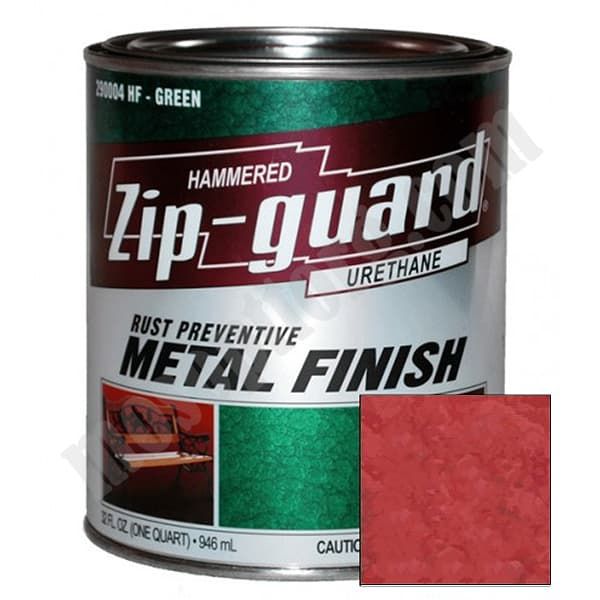 Краска для металла антикоррозийная "ZIP-GUARD" красный кирпич, молотковая 3,785 л,/290501 С-000099214 Zip-Guard