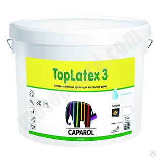Краска интерьерная "CAPAROL TOPLATEX 3 BAS 1", 10л. С-000206677 Alpina 