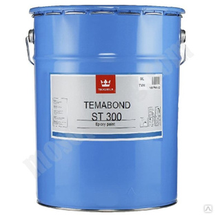Краска эпоксидная "TIKKURILA" (INDUSTRIAL) ТЕМАБОНД СТ300 TСH, 9л. (База С) / 19131 С-000202214 