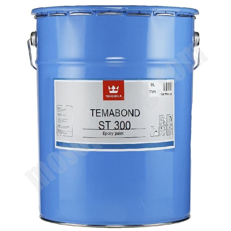 Краска эпоксидная "TIKKURILA" (INDUSTRIAL) ТЕМАБОНД СТ300 TСH, 9л. (База С) / 19131 С-000202214