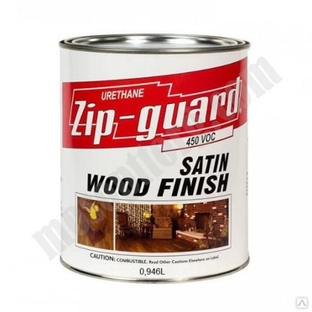 Лак для наружных и внутренних работ "ZIP-GUARD Wood Finish Satin" матовый, уретановый 0,946 л./71104 С-000073599 Zip-Gua 
