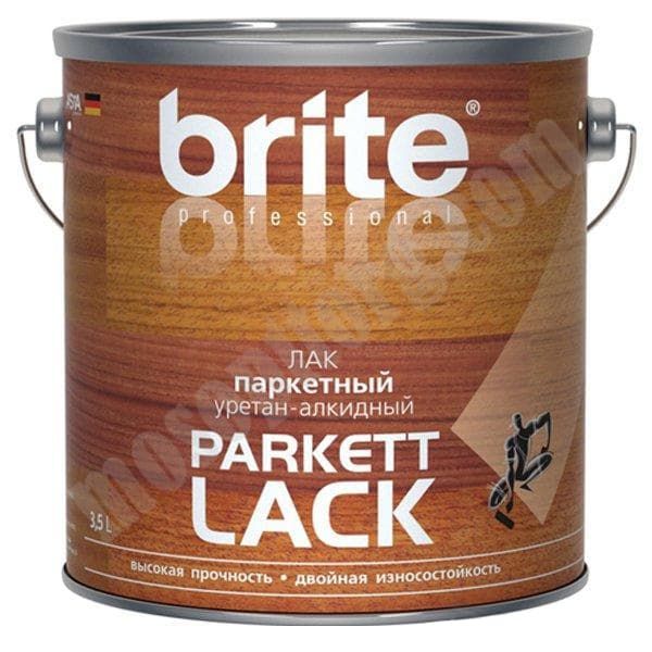 Лак паркетный "Brite Parkettlak" ведро 3,5 кг."Ярославcкие краски" С-000088336