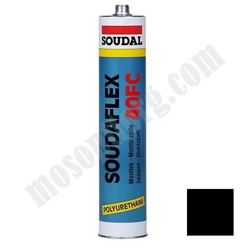 Полиуретановый клей-герметик Soudaflex 40 FС черный 600 мл С-000114738