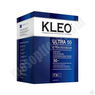 Клей для обоев "KLEO" ULTRA 50 стеклообоев и флизелиновых, 500 гр С-000183650 