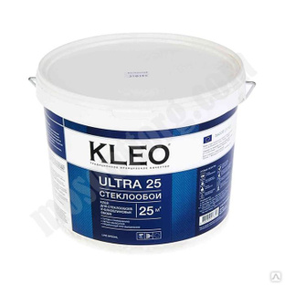 Клей для обоев "KLEO" ULTRA 25 стеклообоев 5кг., ведро (25м2) С-000184904 