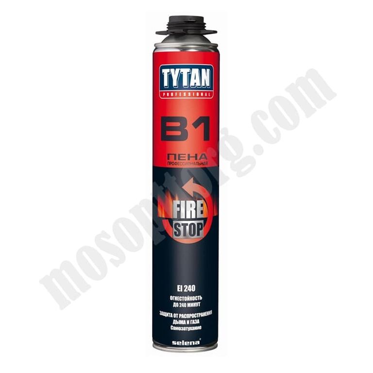 Пена монтажная огнестойкая "TYTAN Professional В1" 750 мл. / 21154 С-000118238