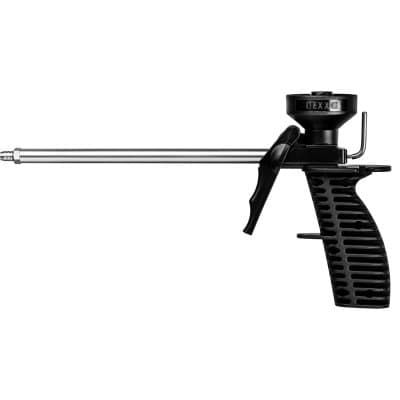 Пистолет для монтажной пены "MIX", пластиковый химически стойкий корпус, клапаны из нержавеющей стали, DEXX 06869_z01