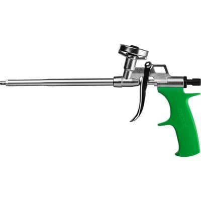 Пистолет для монтажной пены "PRO METAL", металлический корпус, регулировка подачи пены, DEXX 06868_z01