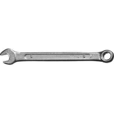 Комбинированный гаечный ключ 6 мм, СИБИН 27089-06