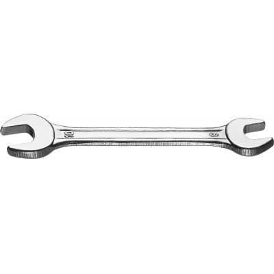 Рожковый гаечный ключ 8 x 10 мм, СИБИН 27014-08-10