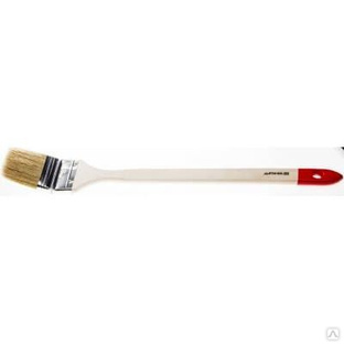 STAYER 75 мм, 3", щетина натуральная, деревянная ручка, кисть радиаторная UNIVERSAL 0111-75 0111-63 