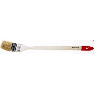STAYER 75 мм, 3", щетина натуральная, деревянная ручка, кисть радиаторная UNIVERSAL 0111-75 0111-63