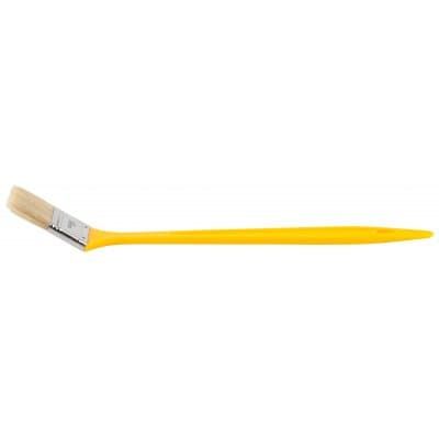 STAYER 63 мм, 2,5", щетина натуральная, пластмассовая ручка, кисть радиаторная UNIVERSAL 0110-63 0110-50_z01