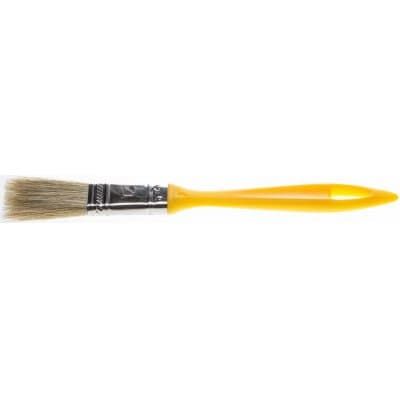 STAYER 25 мм, 1", щетина натуральная светлая, пластмассовая ручка, кисть плоская UNIVERSAL 0107-25 0107-20_z01