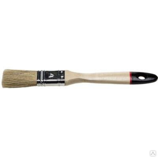 STAYER 25 мм, 1", щетина натуральная светлая, деревянная ручка, кисть плоская UNIVERSAL-EURO 0102-025 0102-020 