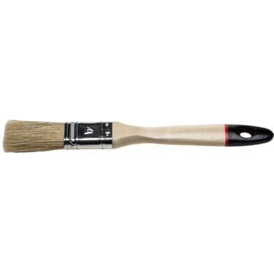 STAYER 25 мм, 1", щетина натуральная светлая, деревянная ручка, кисть плоская UNIVERSAL-EURO 0102-025 0102-020