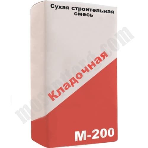 Кладочная смесь М-200, ПМД до -10 (50кг) С-000102669 NO NAME