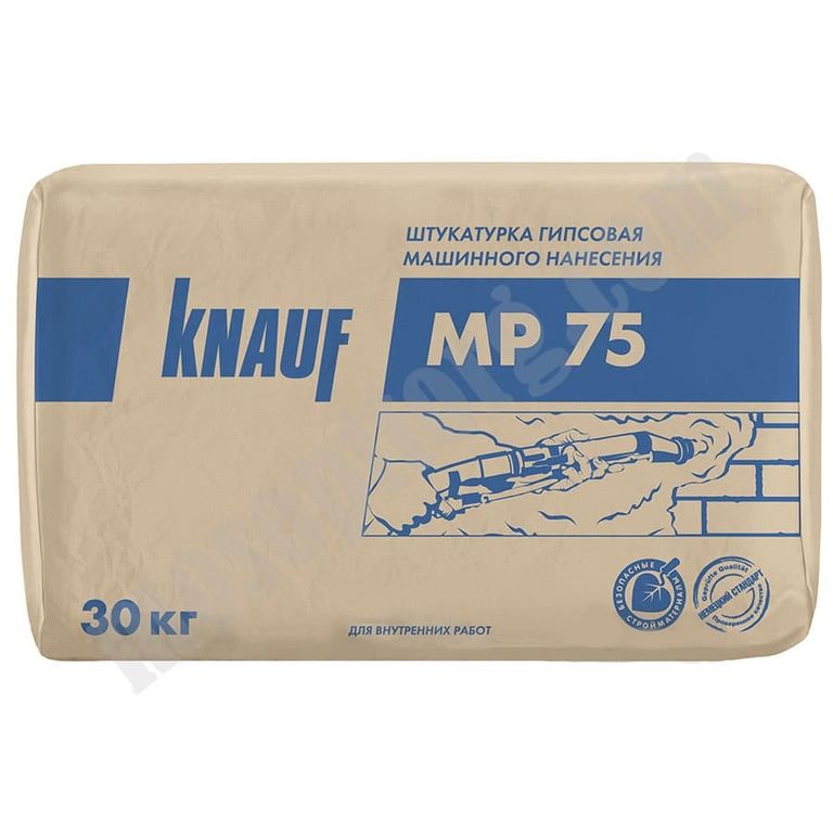 Штукатурка КНАУФ-МП 75, 30кг, белая С-000127403 KNAUF