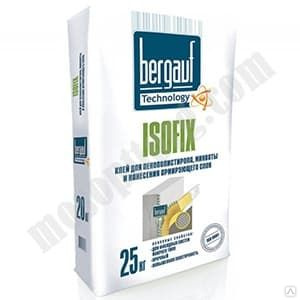 Клей для систем теплоизоляции Bergauf Isofix Winter, 25 кг С-000102514 