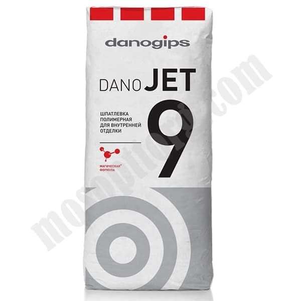Шпатлевка финишная полимерная "DANO JET 9" С-000118631 DANOGIPS