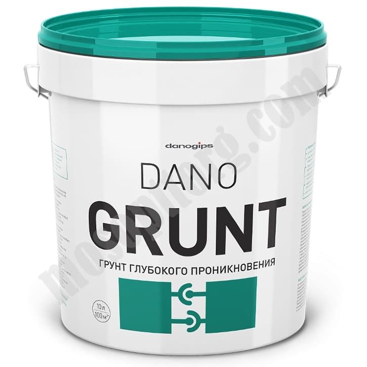 Грунт глубокого проникновения Dano Grunt 10л С-000127648 DANOGIPS