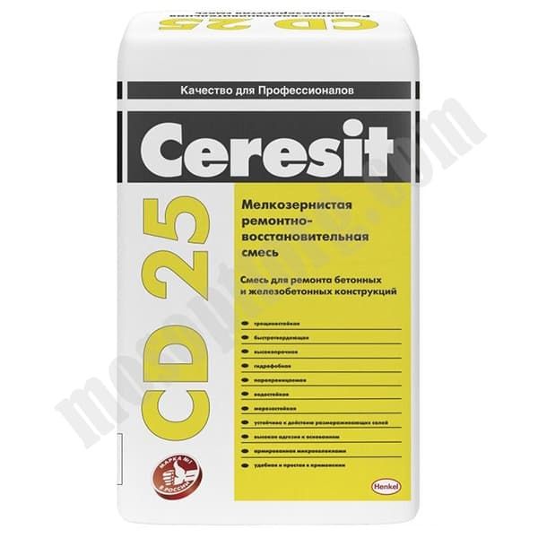 Смесь для бетона CD 25 Ceresit (фасовка 25 кг) С-000061143