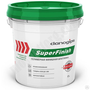 Шпатлевка готовая "DANOGIPS SuperFinish" (28кг/17л) С-000183457 