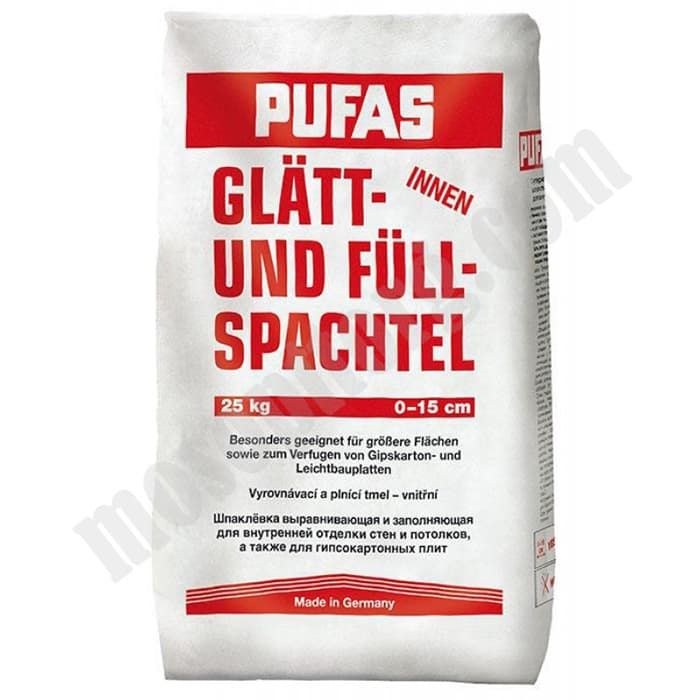 Шпатлевка "PUFAS Glatt- und Fullspachtel №3", 20 кг С-000113370 Pufas