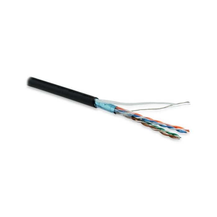 Hyperline utp 5e 100. Кабели витая пара в нарезку hyperline futp4-c5e-s24-out-pe-bk (1м) [1143272]. кабель hyperline витая пара. кабель категории 5е, u/utp, 4 пары, 24 awg, lszh нг(a)-hfltx.