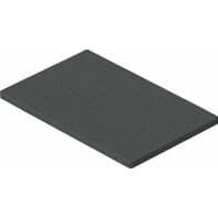 Резиновая подкладка для электромонтажной колонны ISS 70x110x4 мм (резина, черный) 5903904