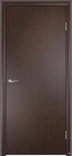 Дверь усиленная покрытие ламинированная финиш-пленка ДПГ Венге vrd-10542 Verda 