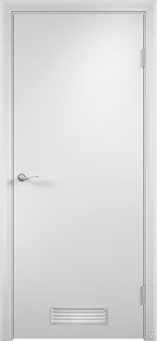 Дверь в комплекте ДПГ с вентиляционной решеткой-1 Белый vrd-10385 Verda 