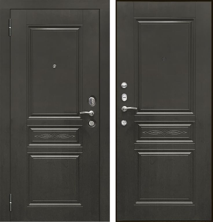 Дверь металлическая SD Prof-10 Троя Венге 2050*860 Левое открывание vrd-33758 Verda