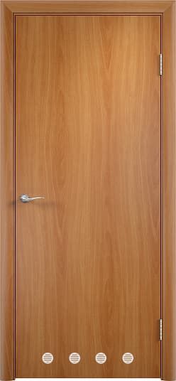 Дверь в комплекте ДПГ с вентиляционной решеткой-2 Миланский орех vrd-34279 Verda