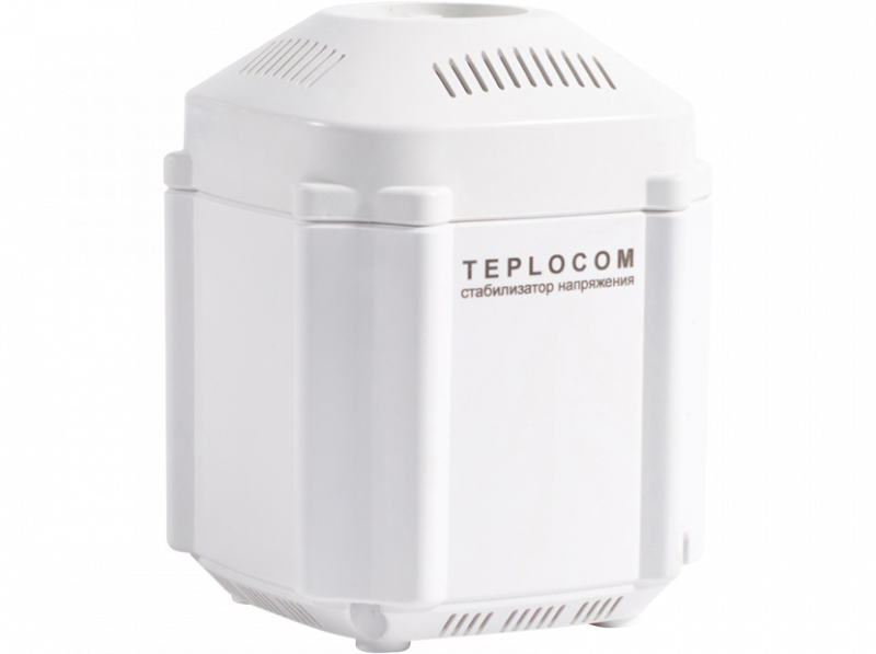 Стабилизатор сетевого напряжения Teplocom ST-222/500 (220ВА, Ubx/145-260 B) rklm-01568