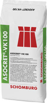 ASOCRET-VK100 Высокотекучий, минеральный заливной раствор до 100 мм, 25 кг мешок, Schomburg