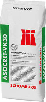 ASOCRET-VK30 Высокотекучий, минеральный заливочный раствор, мешок 25 кг, Schomburg