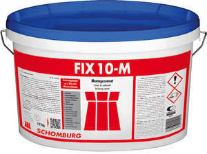 FIX 10-M Монтажный цемент, 12 кг, ведро, Schomburg