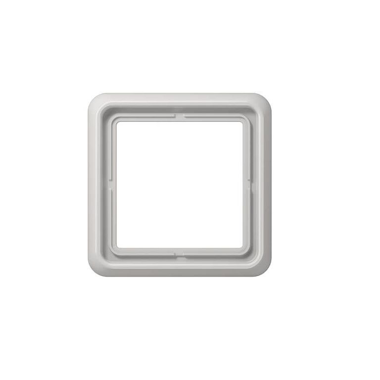 DELTA PROFIL Рамка 2 поста с прямыми углами 151X80мм титаново-белая SIEMENS