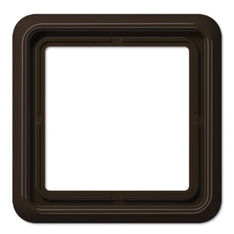 Рамка 1 пост универсальная ударопрочная коричневая JUNG