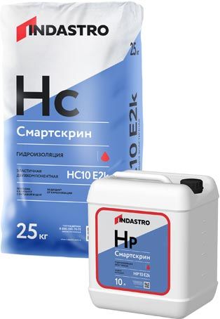 Смартскрин HC10 E2k (комплект 25 кг + 10 л), компонент 2, Индастро