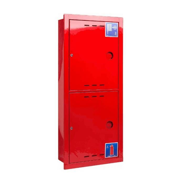 Шкаф пожарный встроен экон ШПК 320 ВЗК (для 1ПК+2огн) ФАЭКС 016-1512