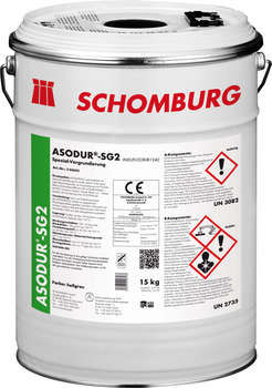 ASODUR-SG2 Специальная грунтовка / влаго- и паро- герметик, барьер для масляных загрязнений, 28 кг, Schomburg