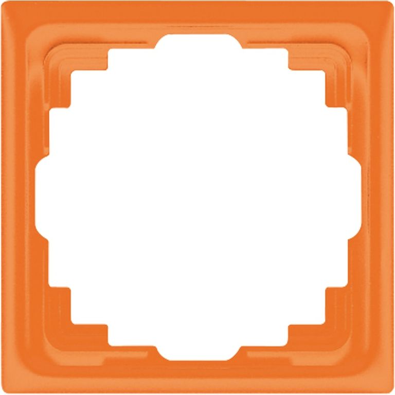 Рамка 1 пост универсальная оранжевая 8795457