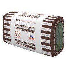 Утеплитель URSA TERRA 34 PN Шумозащита (1250x610x50 мм), 0,38 м3, стекловолокно, 10 шт. в упаковке