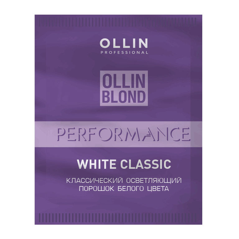 OLLIN BLOND PERFORMANCE Классический Осветляющий порошок белого цвета 30г
