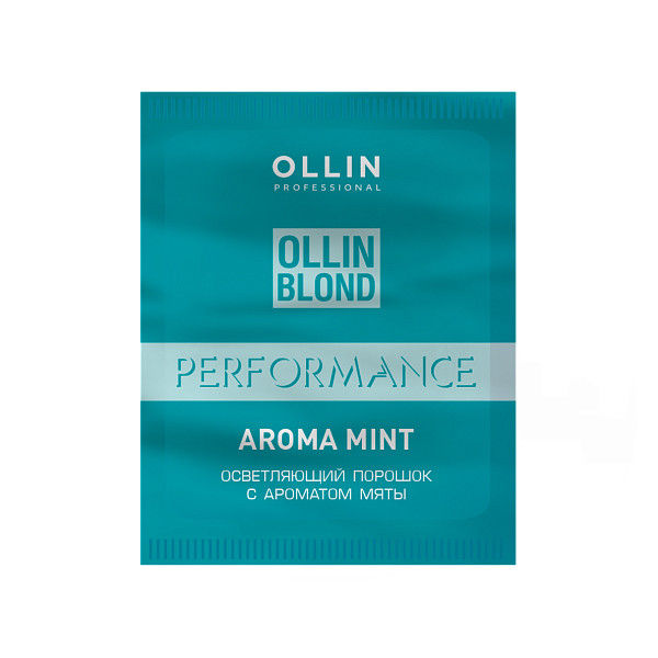 OLLIN BLOND PERFORMANCE Осветляющий порошок с ароматом мяты 30г