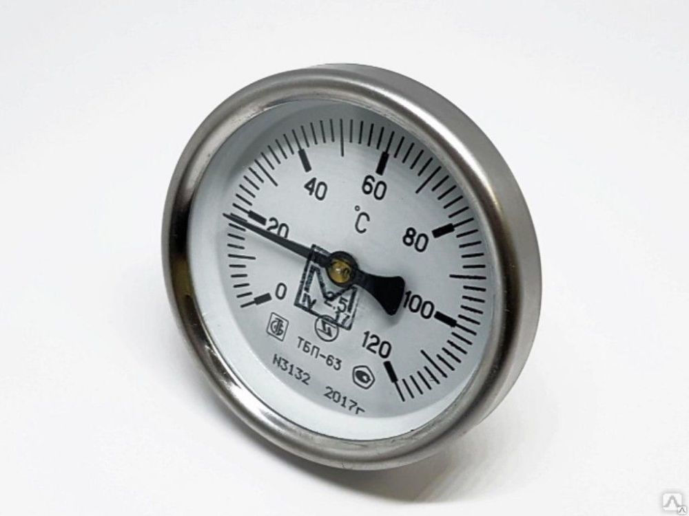 Термометр биметаллический (0-150С) G1/2.64.2,6